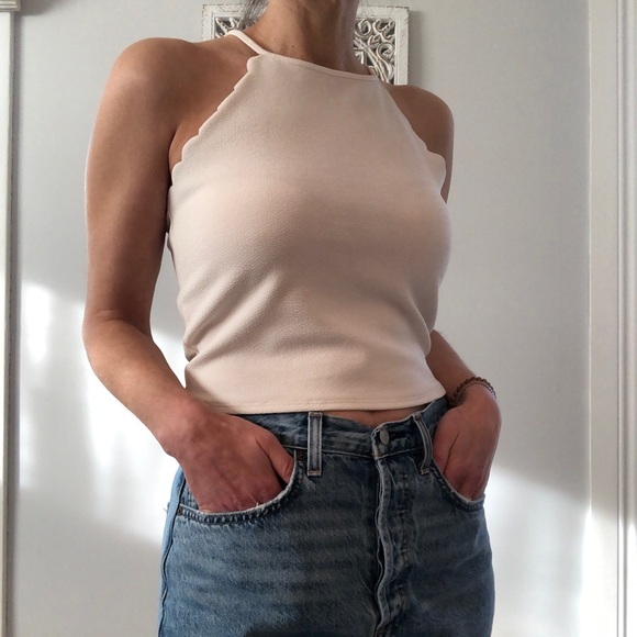 ❗️❗️SOLD ❗️❗️H&M cropped tank top - Picture 4 of 10